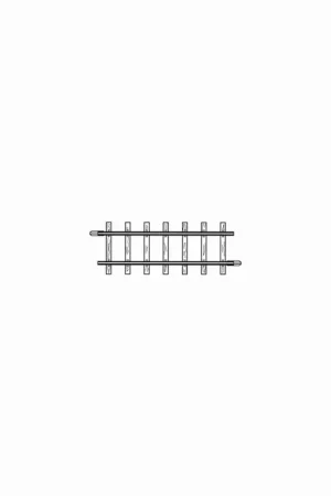 Rail droit 56,5 mm code 100 - Bemo 4282000 - HOm 1/87 - 2R Seulement Aujourd'hui